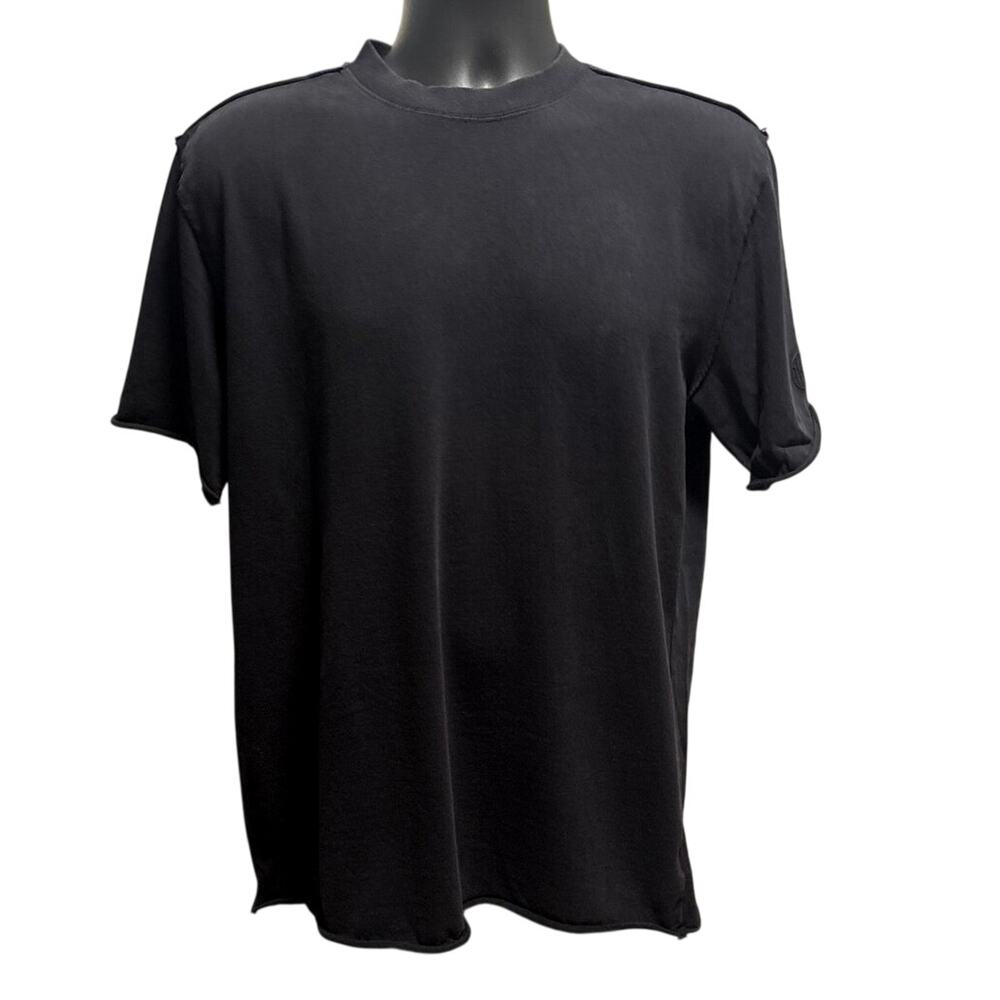 Ninth Hall Fundamentals Men’s Size M Boxy Fit Tee T Shirt Rolled Hems